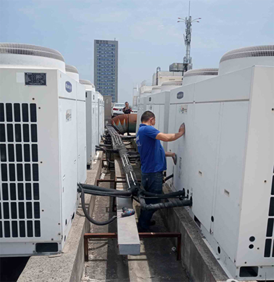 高要中央空调制热和不制冷系统维修方法